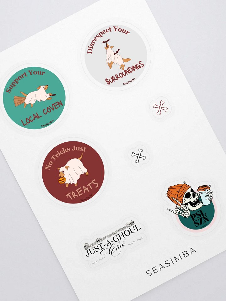 Spooktober 2024 Sticker Collection product image (1)