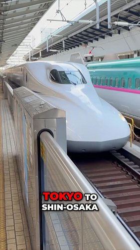 I’m taking Japan’s famous Shinkansen from Tokyo to Shin-Osaka, but this time we’re upgrading to the Green Car, Japan’s premiu...