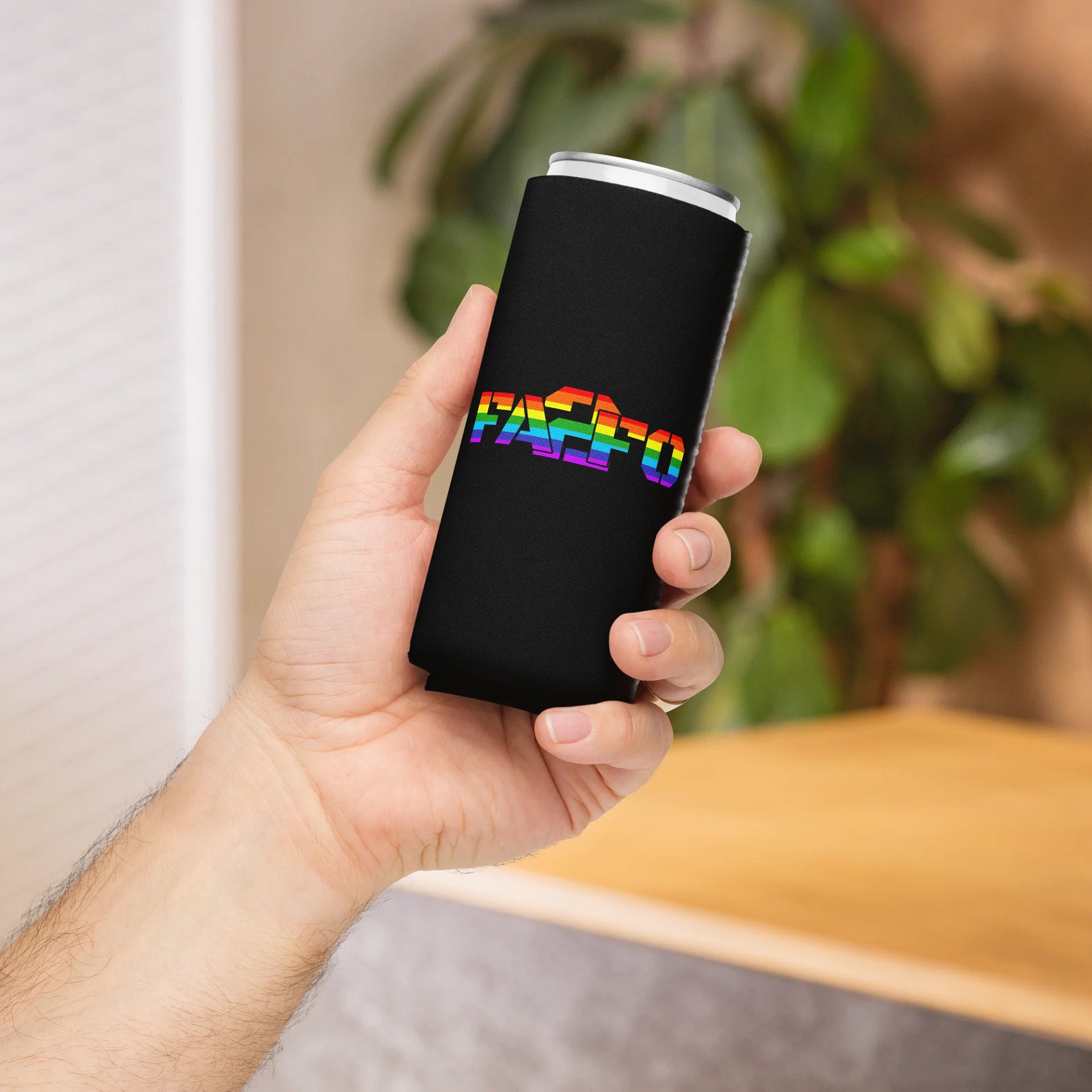 Pride FA2FO Koozie (Black) product image (2)