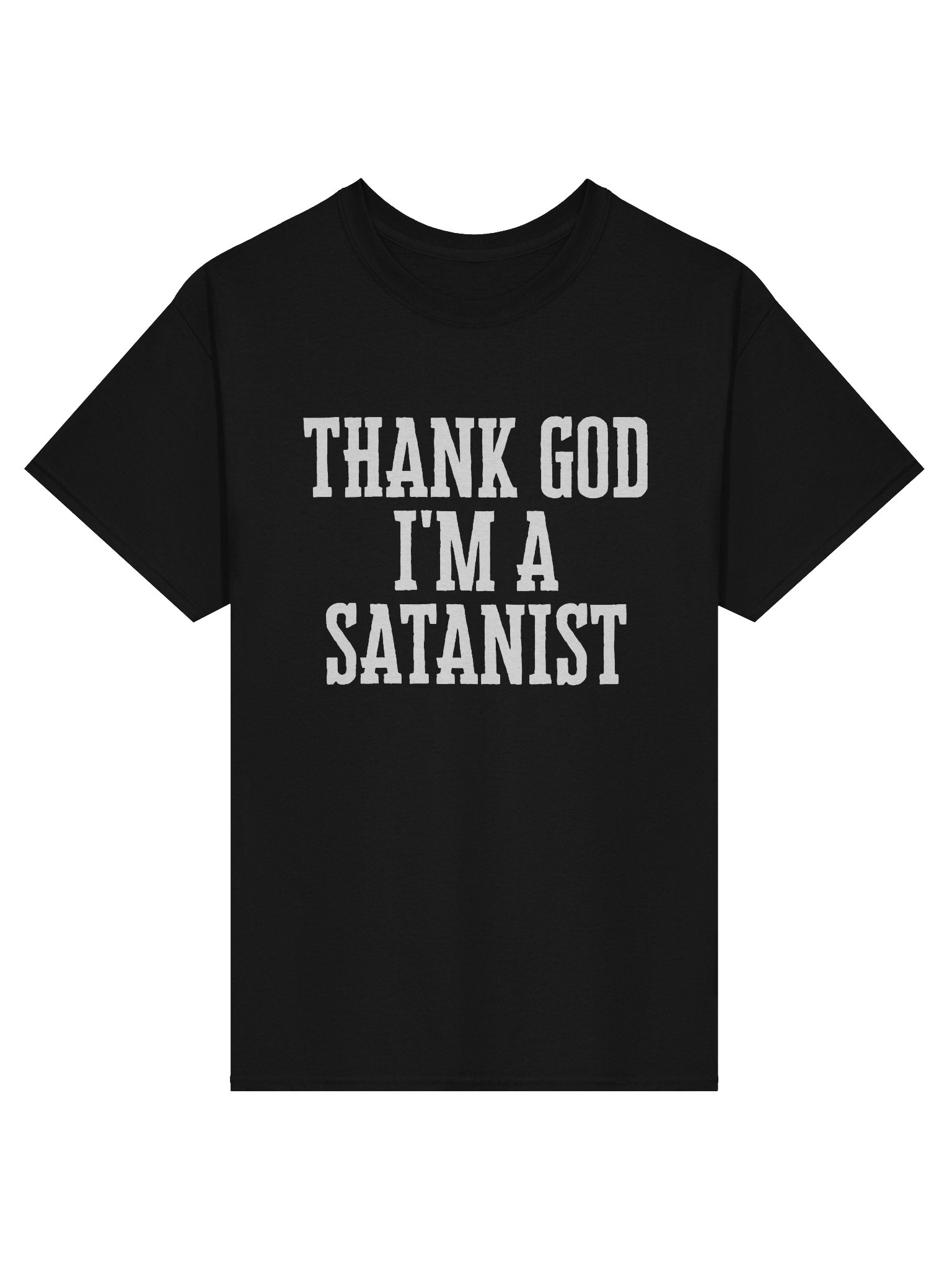 Thank God I'm A Satanist - Shirt product image (1)