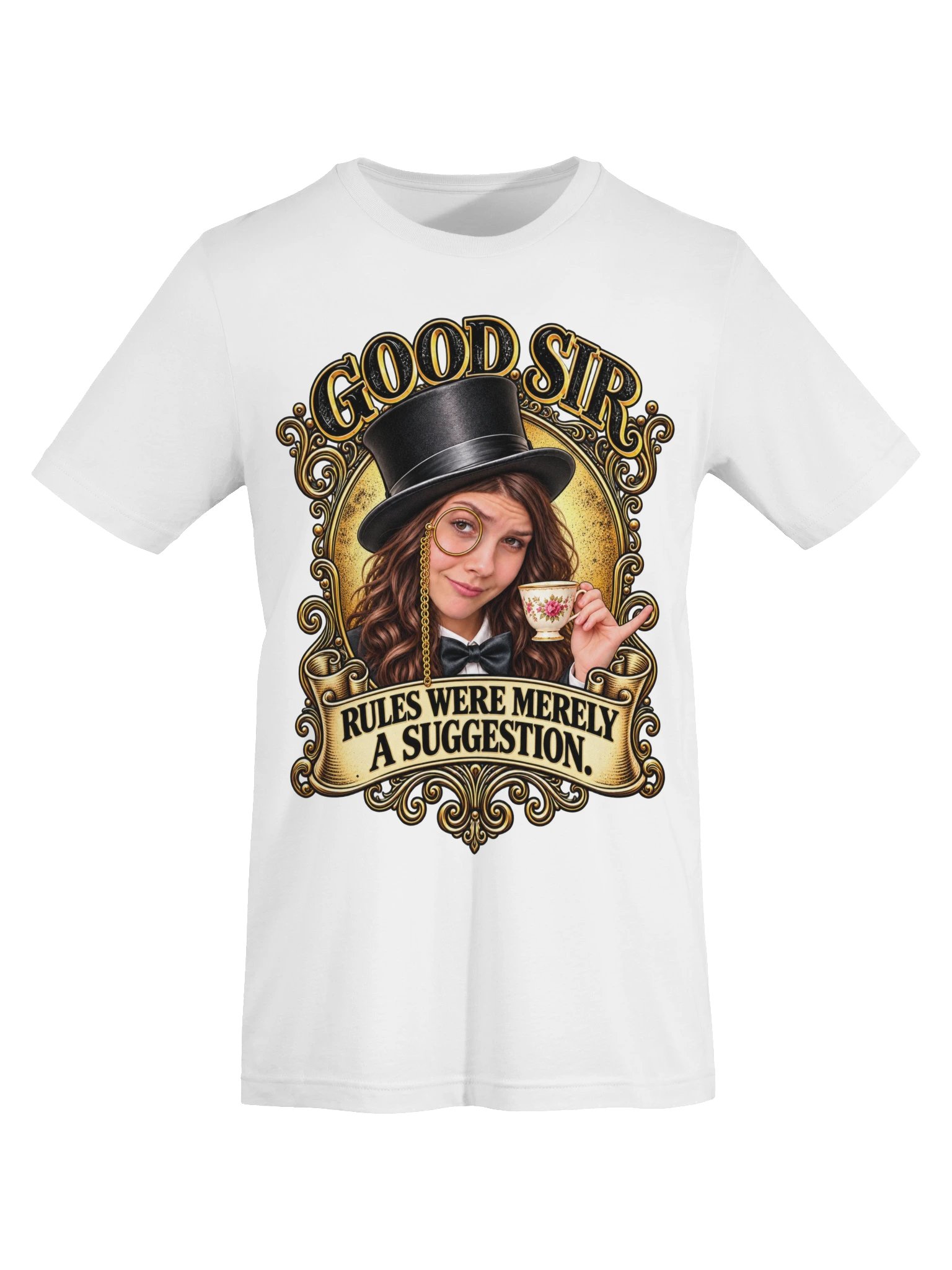 Good Sir Steampunk Tea T-Shirt product image (13)
