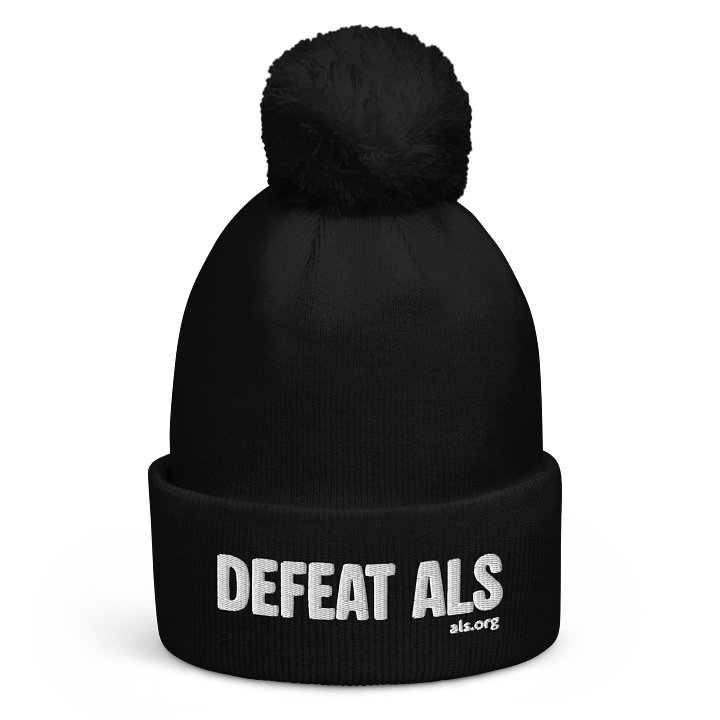 Defeat ALS Pom-Pom Beanie product image (1)