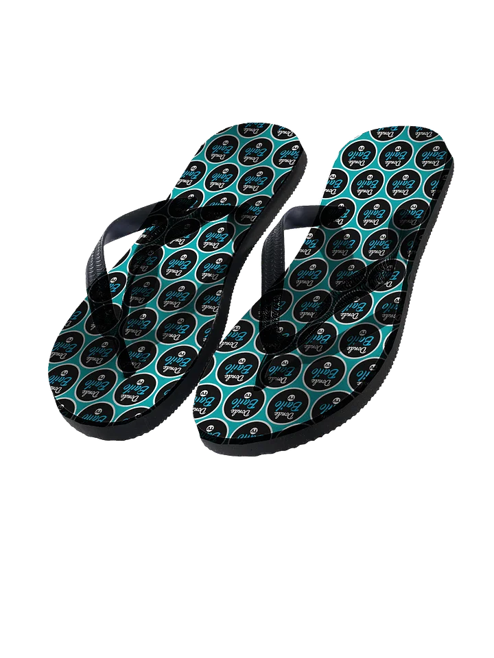 Donde Bailo TV Logo Flip-Flops product image (1)