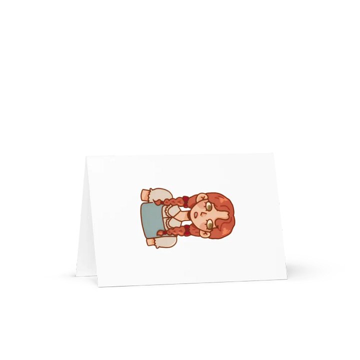Garden Colours: Braided Belle Greeting Card product image (2)