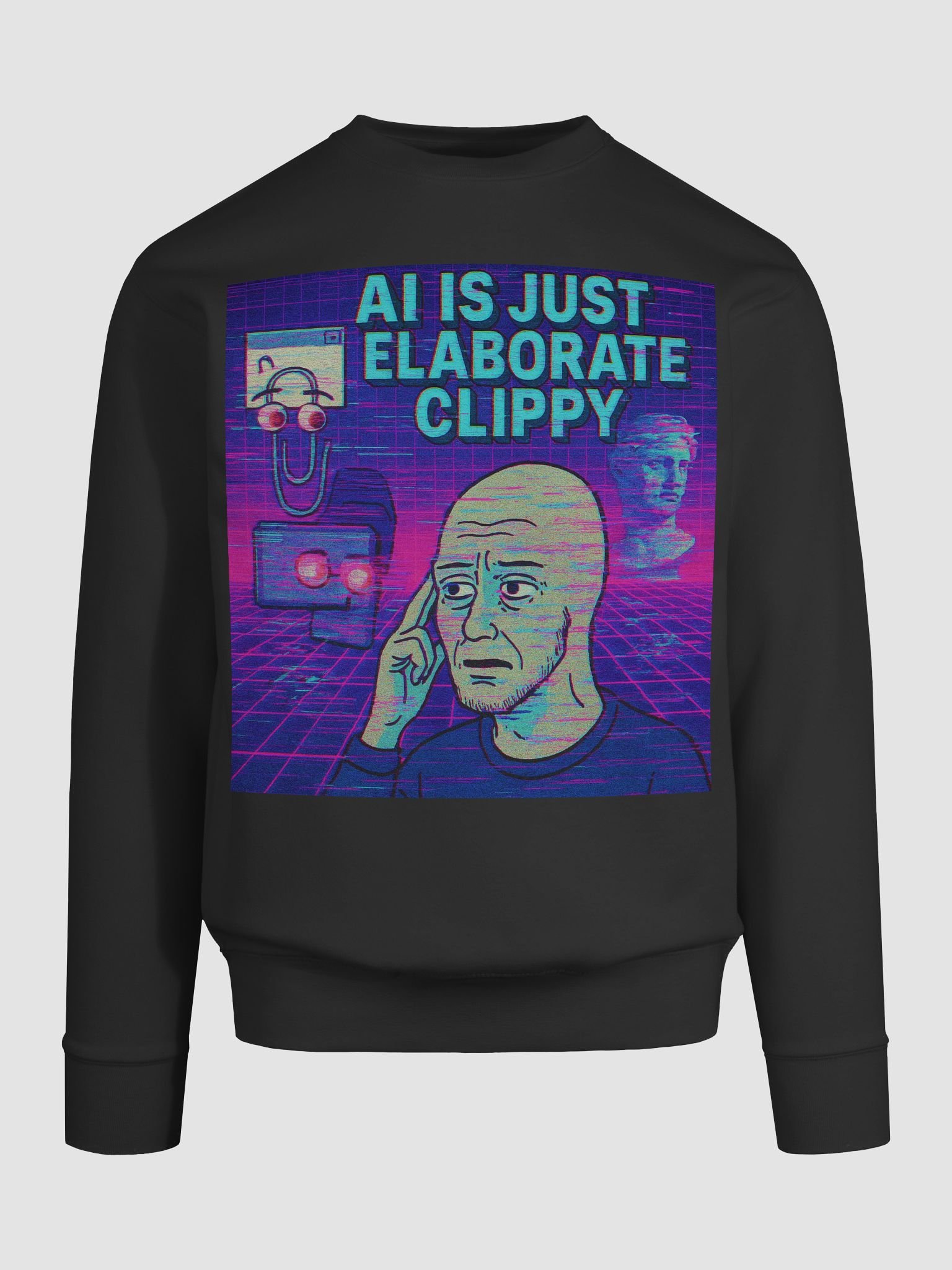 AI Contemplation Sweatshirt product image (9)