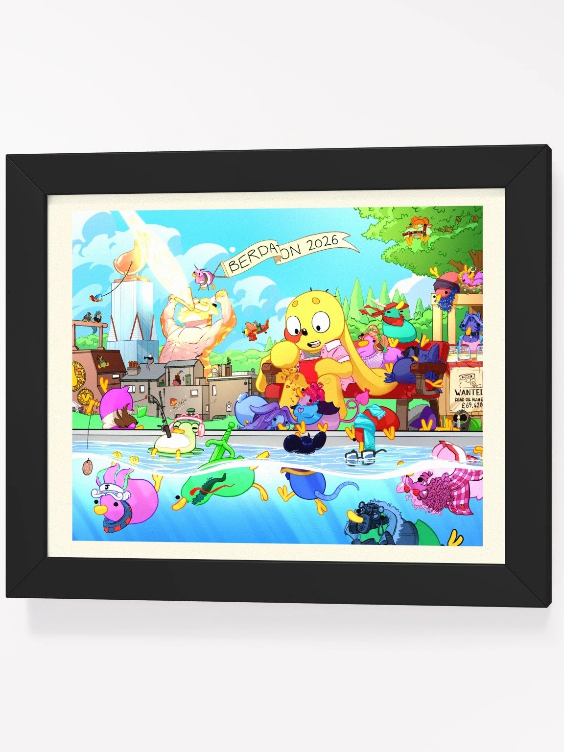 Berdathon 2026 Poster in Frame product image (1)