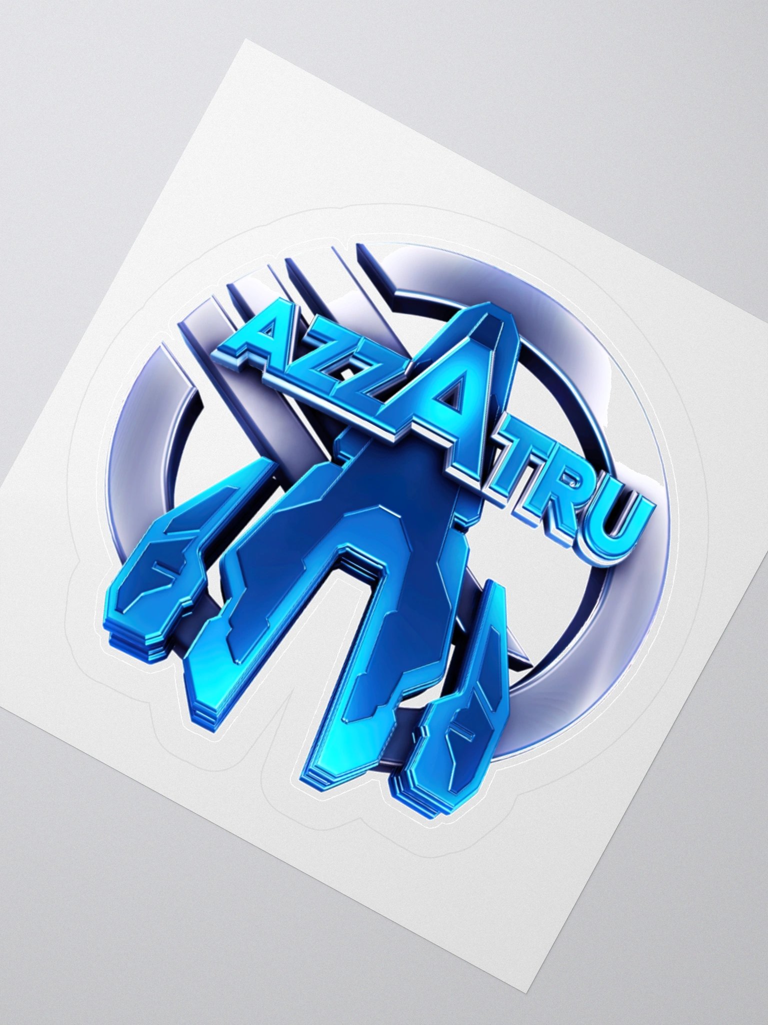 AZZATRU Logo Sticker product image (5)