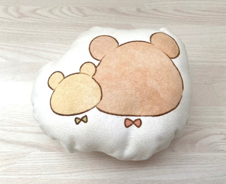 Kuu-chan & Chibi Mini Cushion product image (2)