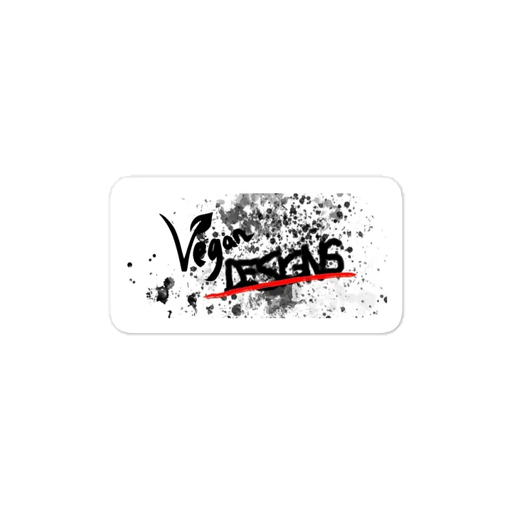 Vegan Designs Sticker product image (1)