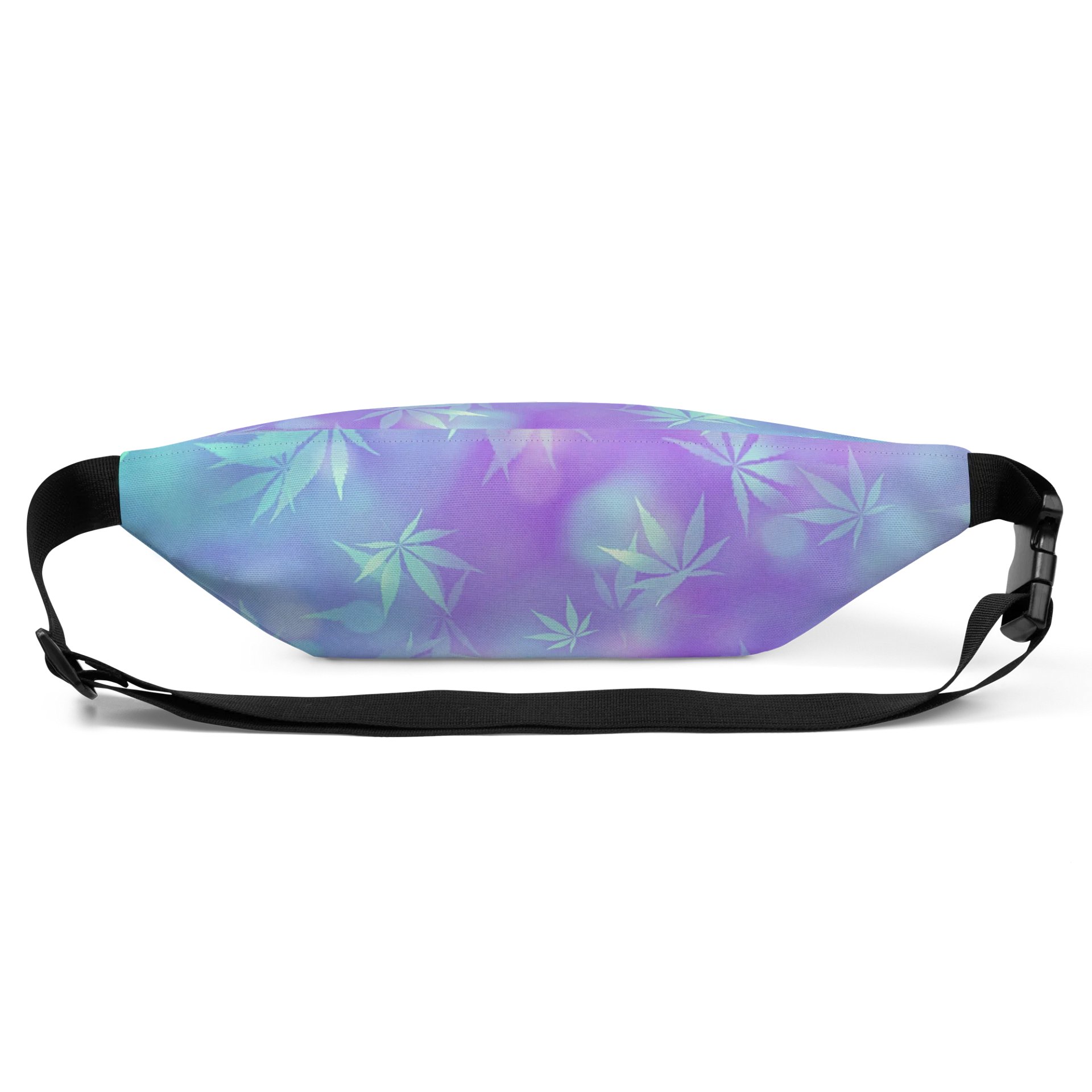 Pastel Cannabis Leaf Fanny Pack – Chill Style on the Go product image (4)