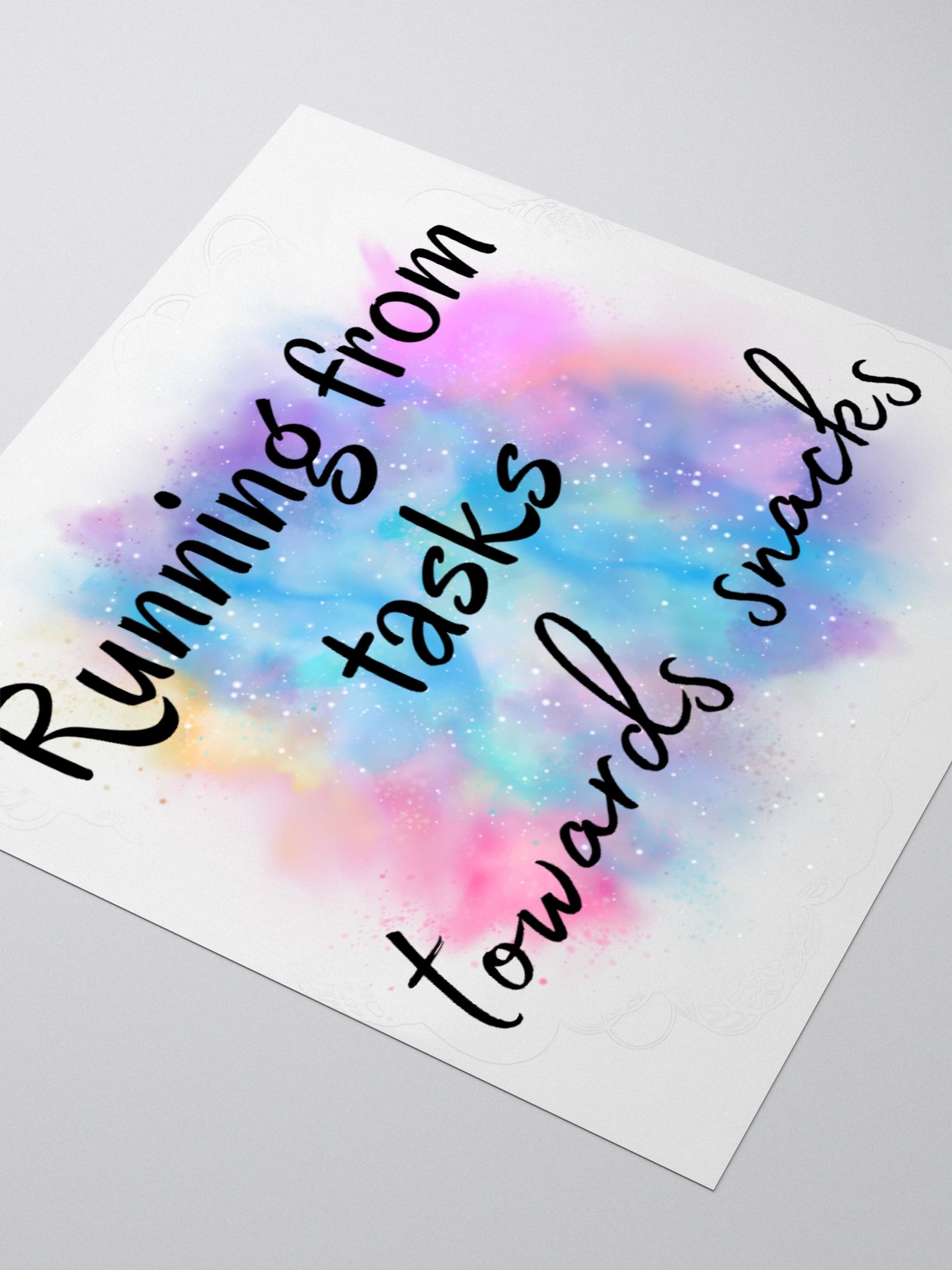 Running from Tasks Stickers product image (3)