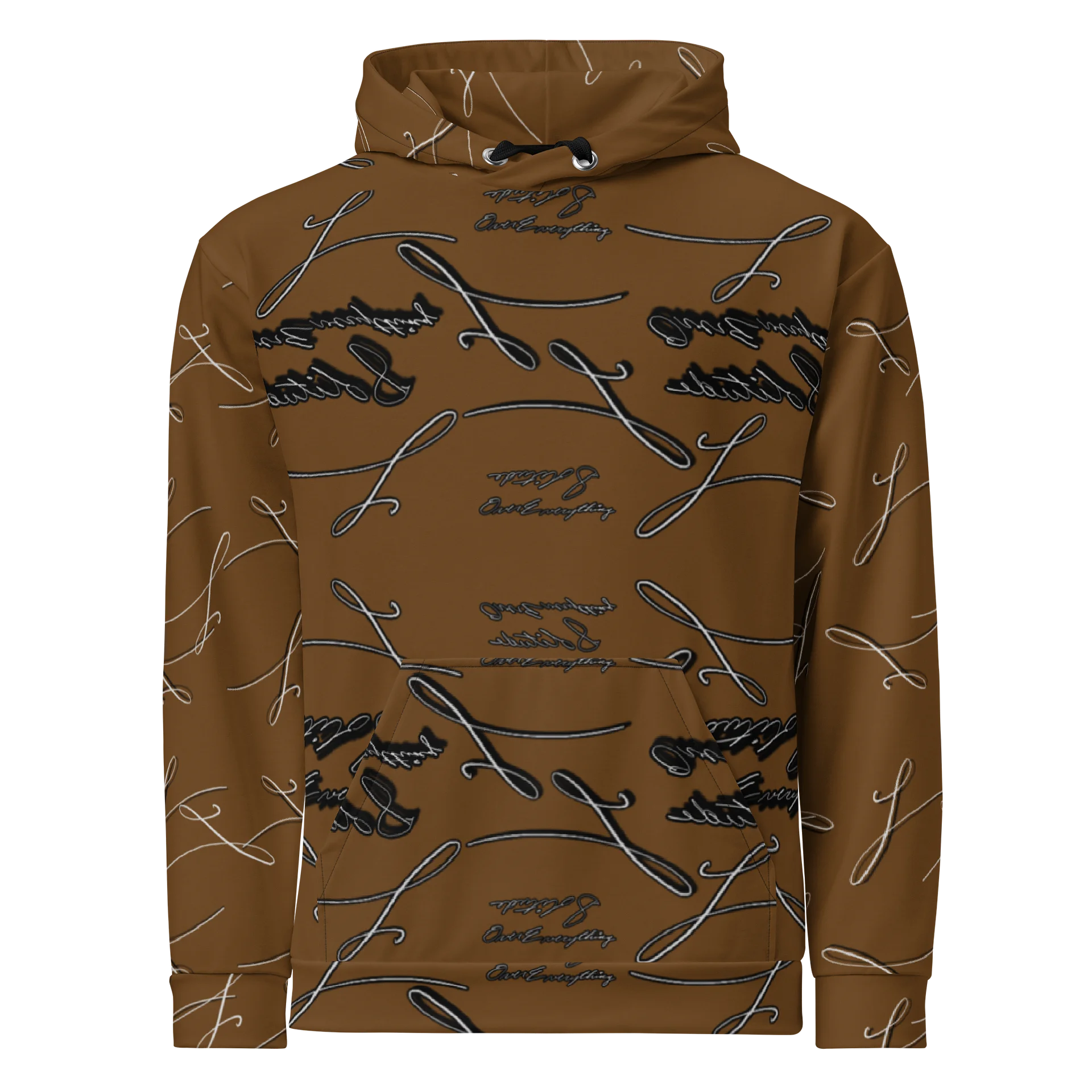 Solid Chocolate Solitude Over Everything V1 Hoodie product image (2)