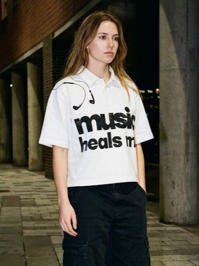 Music Heals Me Polo product image (2)