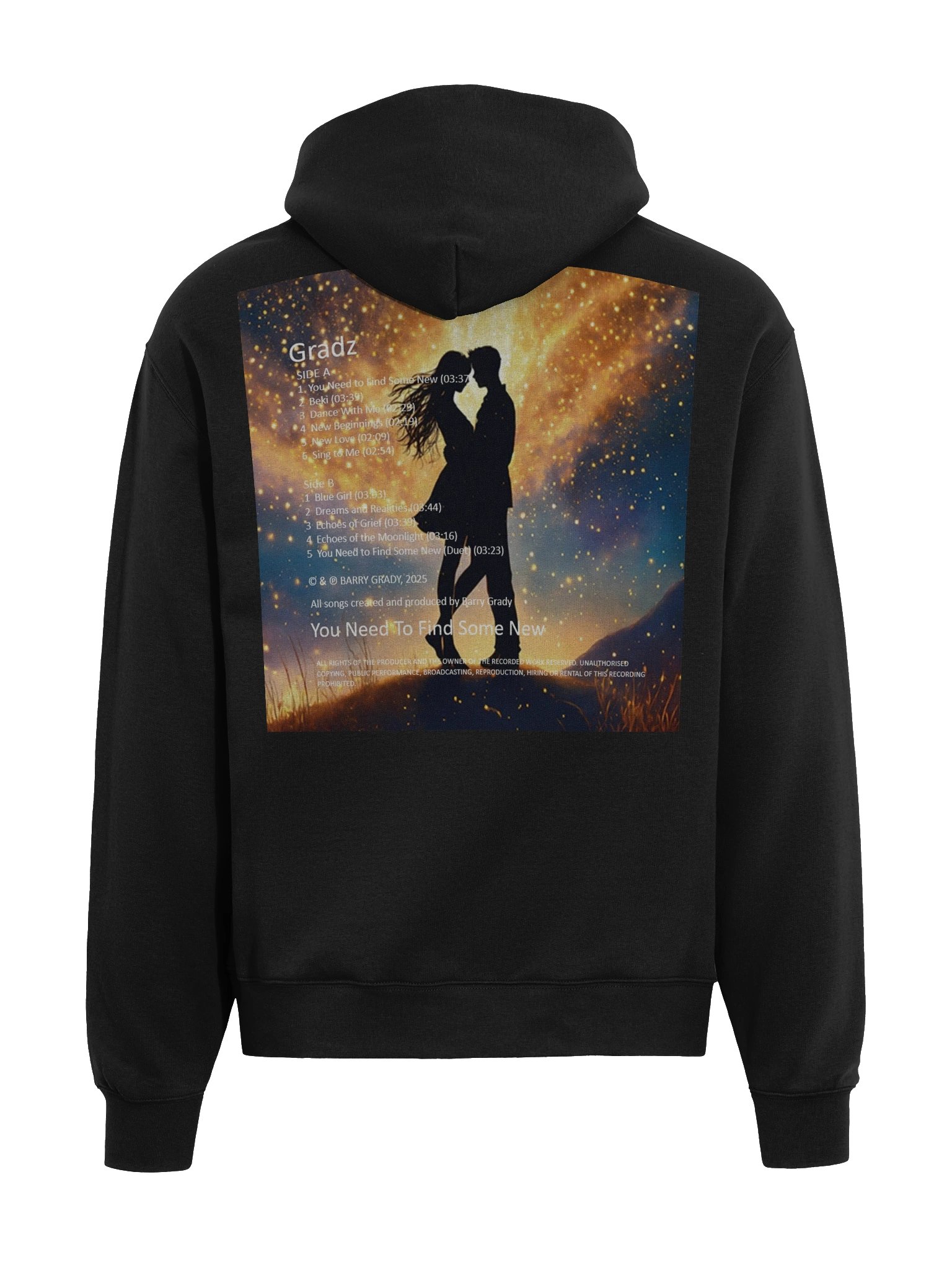 'You Need To Find Some New' Unisex Oversized Hoodie product image (5)