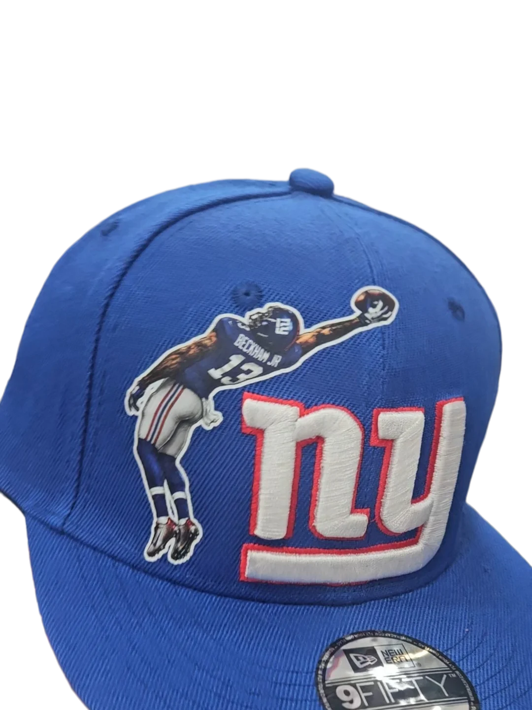 Odell Beckham Jr. One-Handed Catch Custom Giants Hat – Blue product image (1)