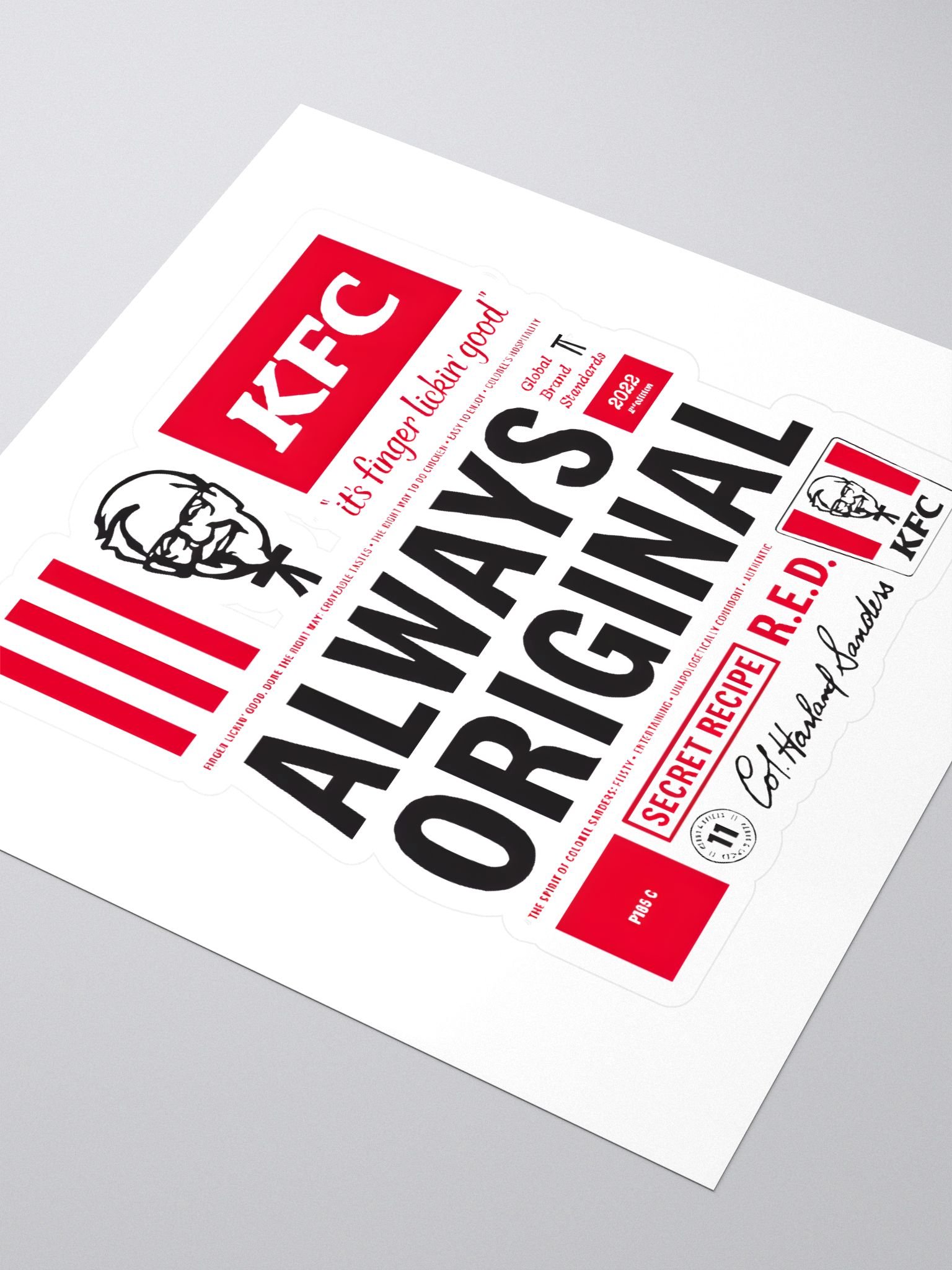 KFC sticker product image (3)