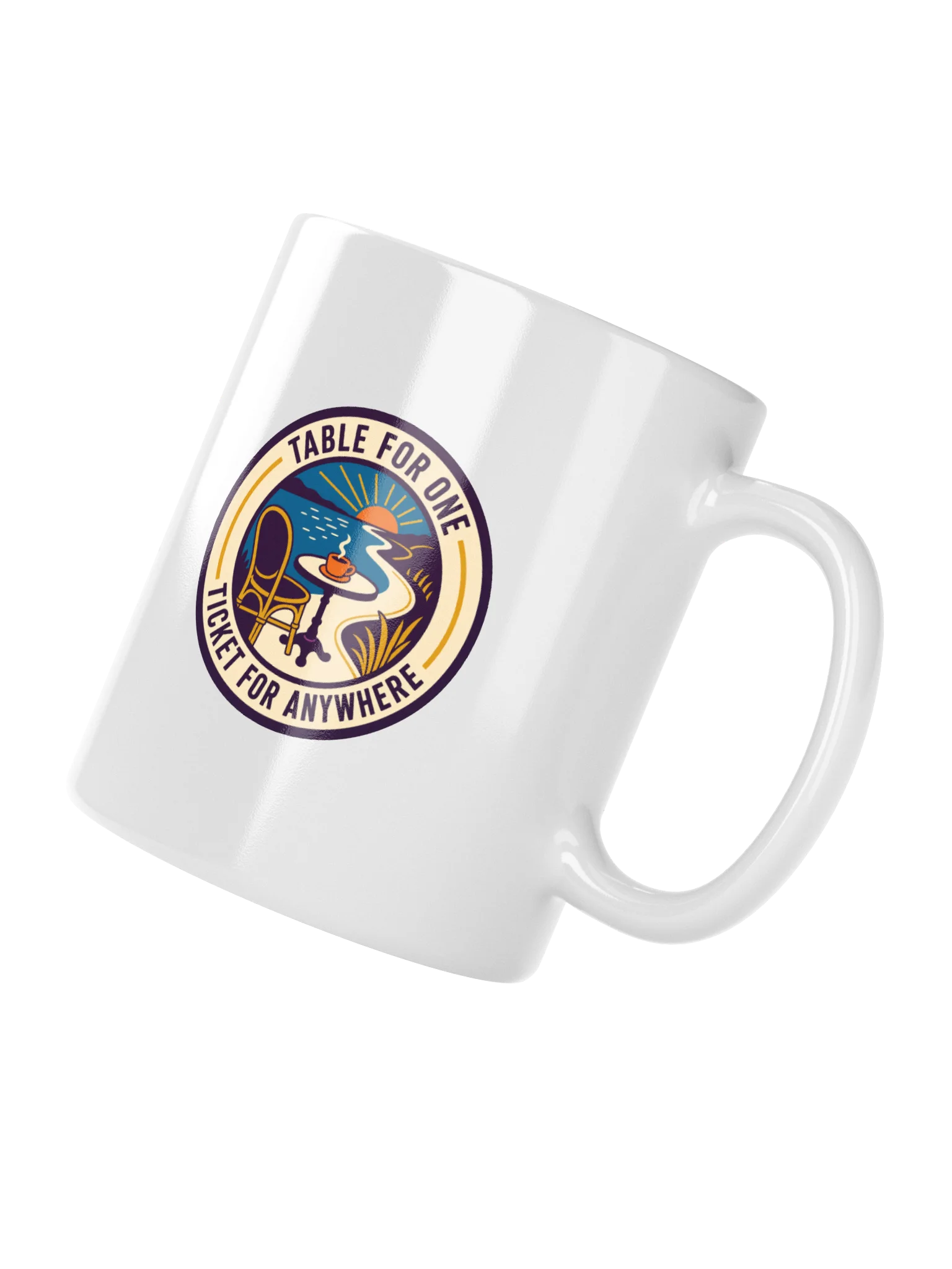 Table for One Travel Coffee Mug product image (11)