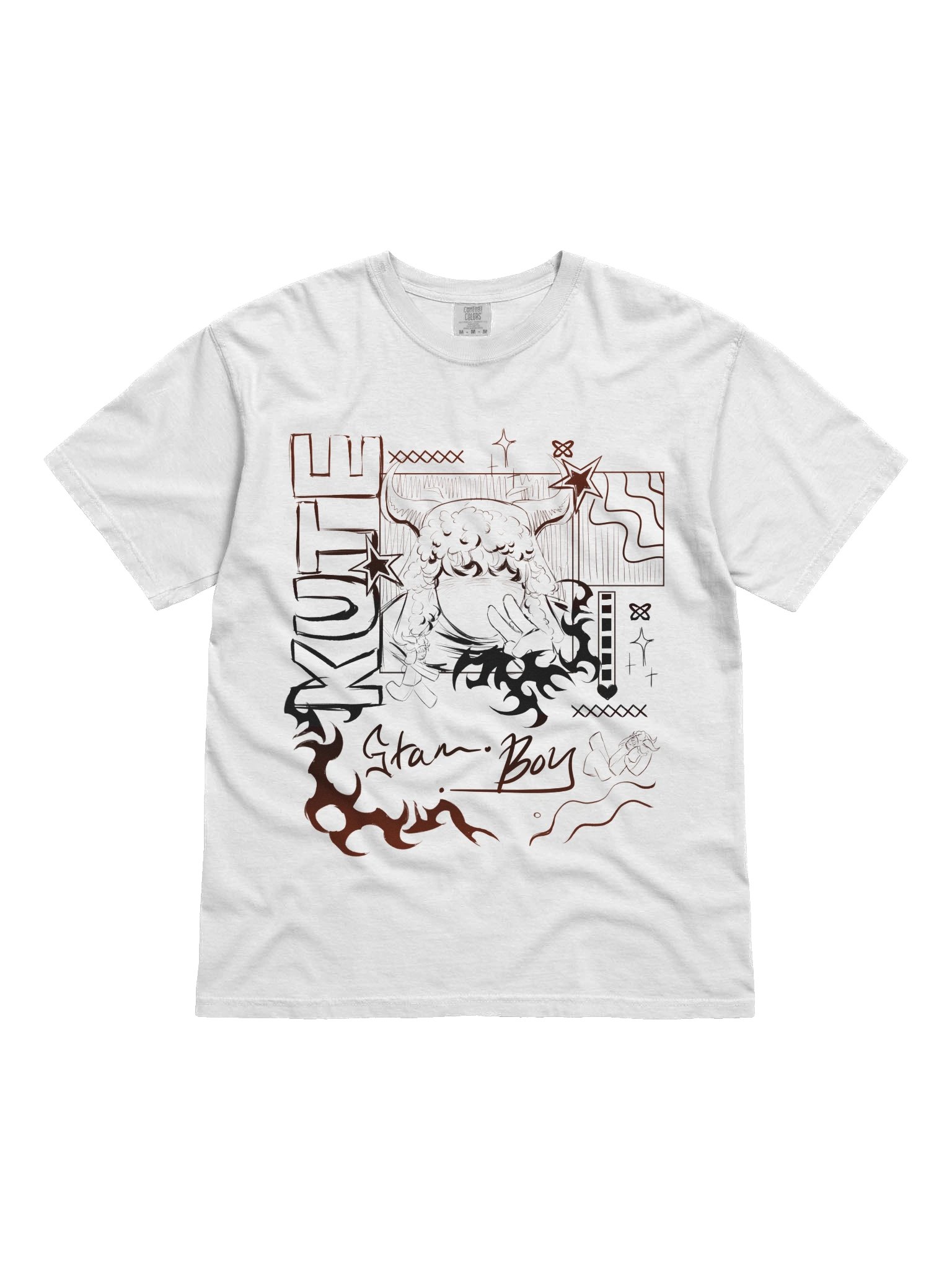 Star Boy Tee - Ember Fade Drop product image (1)