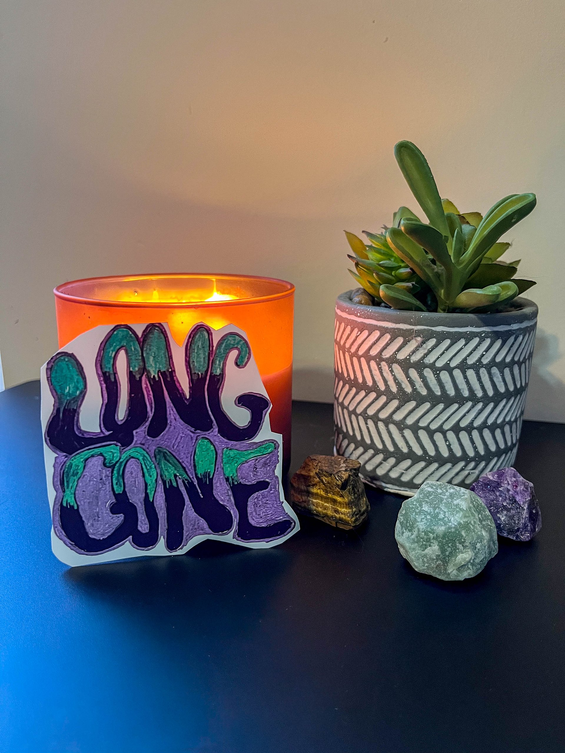 Long Gone Sticker product image (1)
