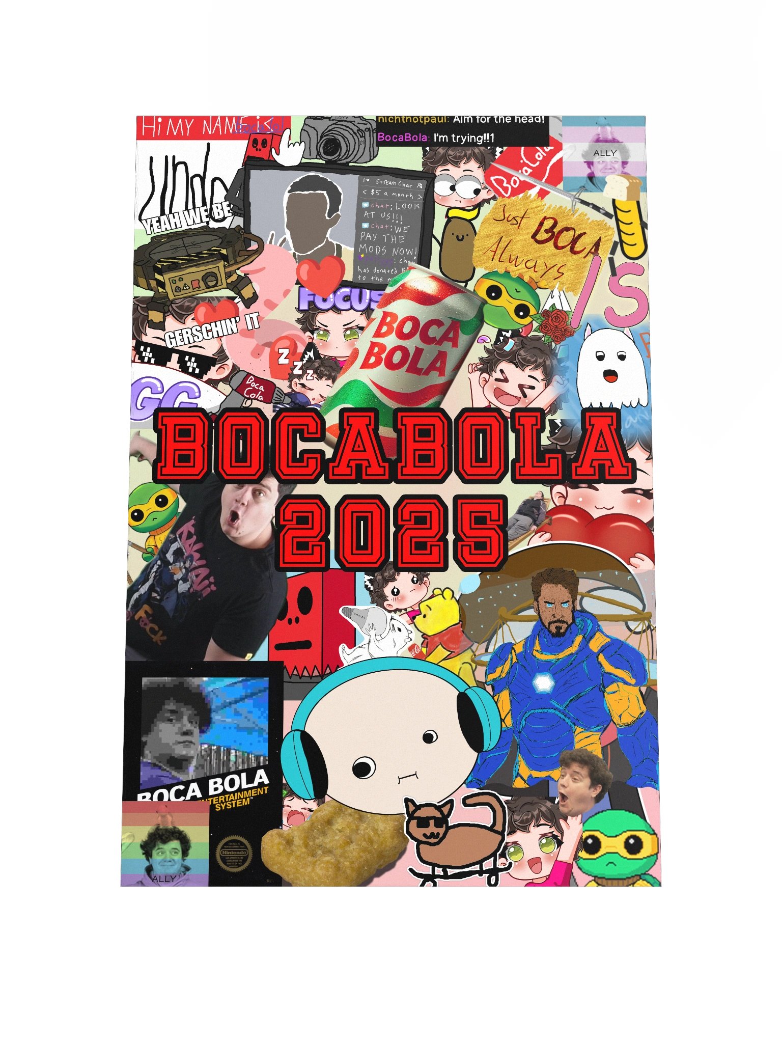 Chat Sticker Bomb Poster product image (3)
