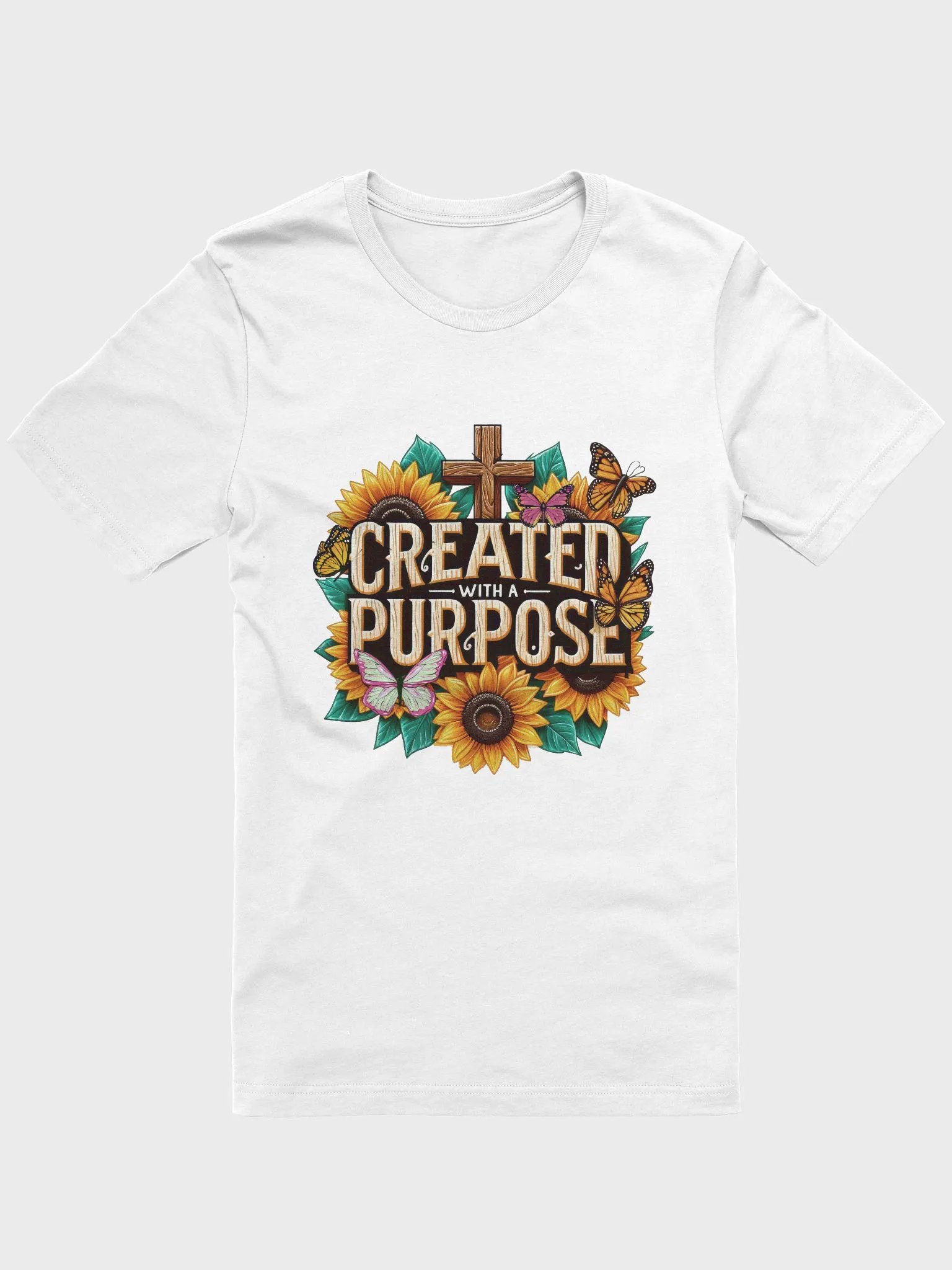 Created With a Purpose Blossom Tee product image (2)