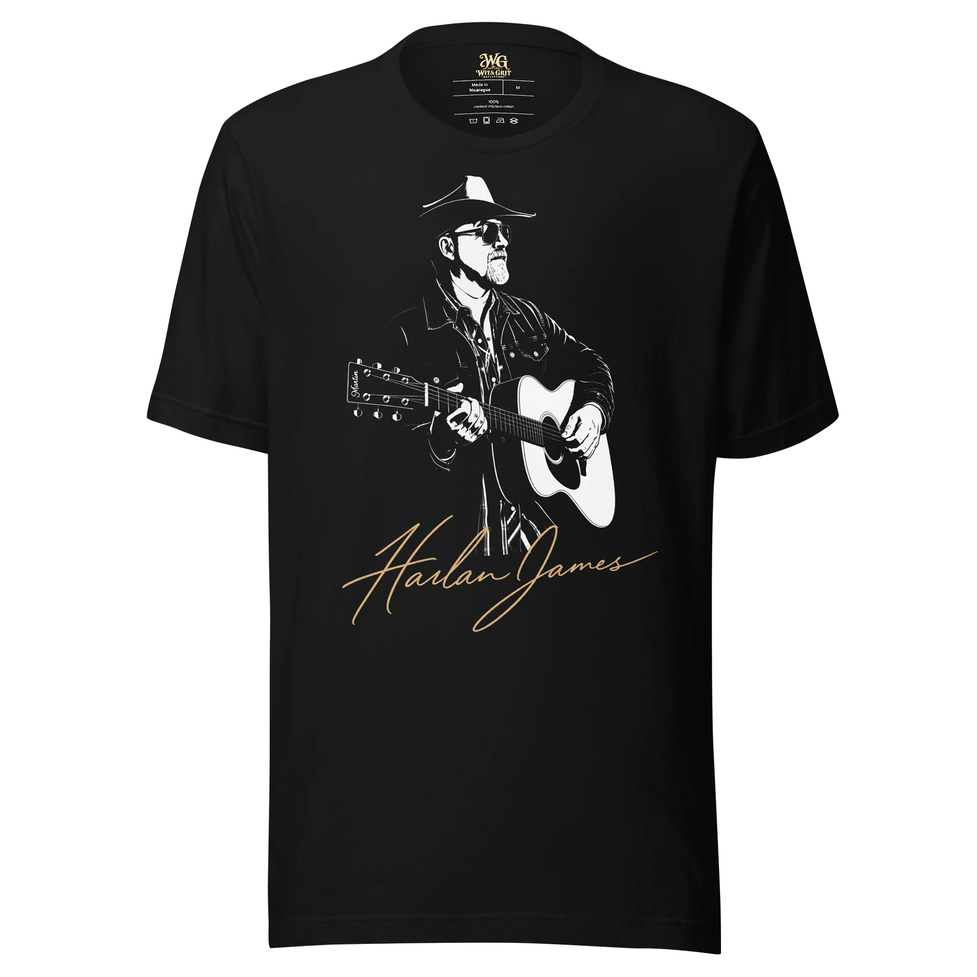 Harlan James – Signature Cowboy Acoustic Tee product image (1)