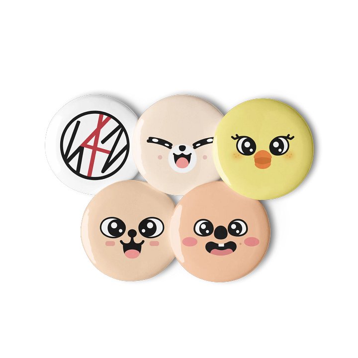 Skzoo Maknae Line Buttons product image (2)