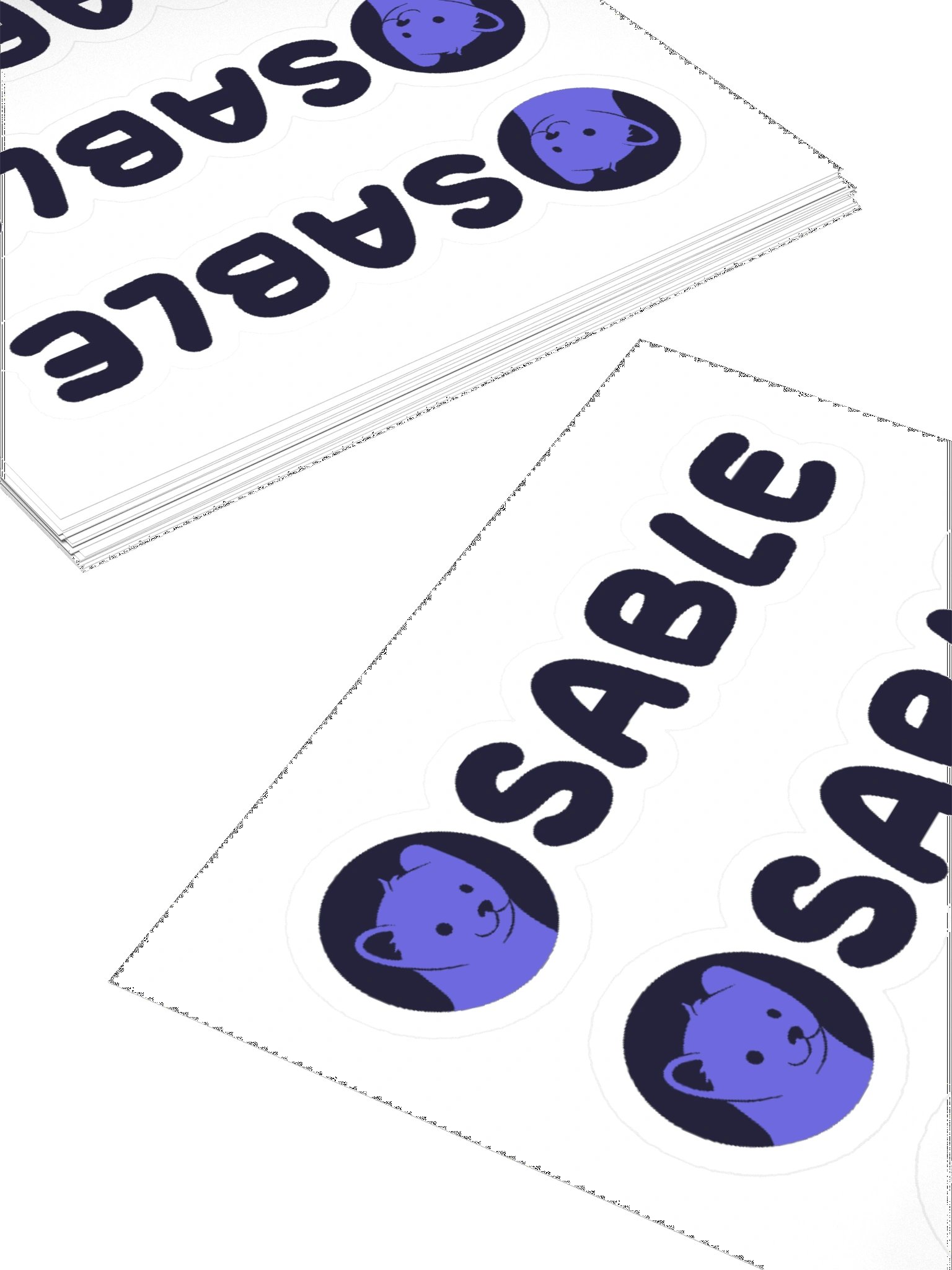 Sable Kiss Cut Stickers product image (16)