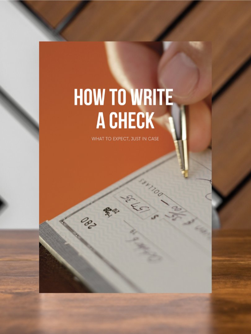 How to Write a Check: Step-by-Step Mini Guide product image (1)