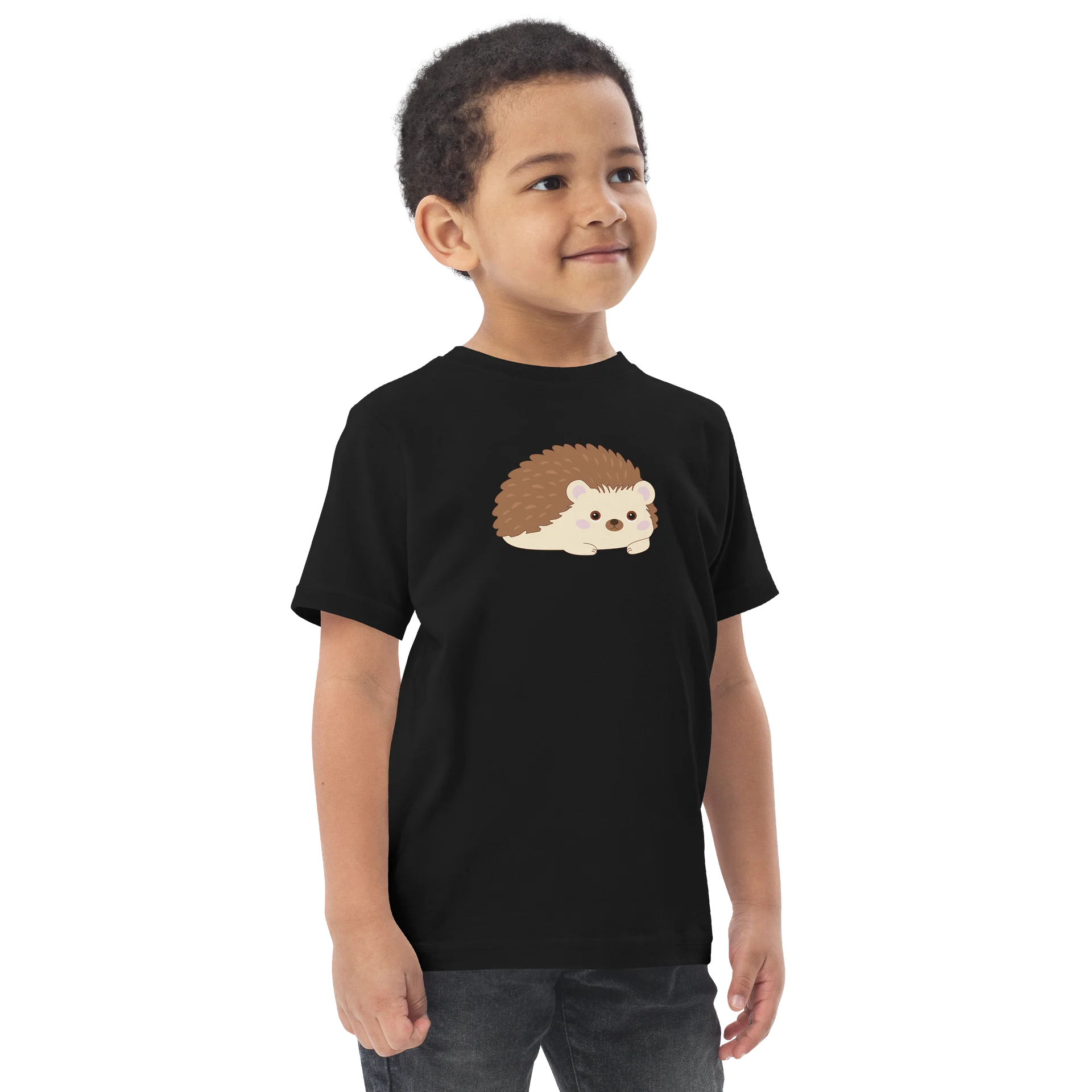 Woodland Animals Hedgehog Toddler Jersey T-Shirt product image (2)
