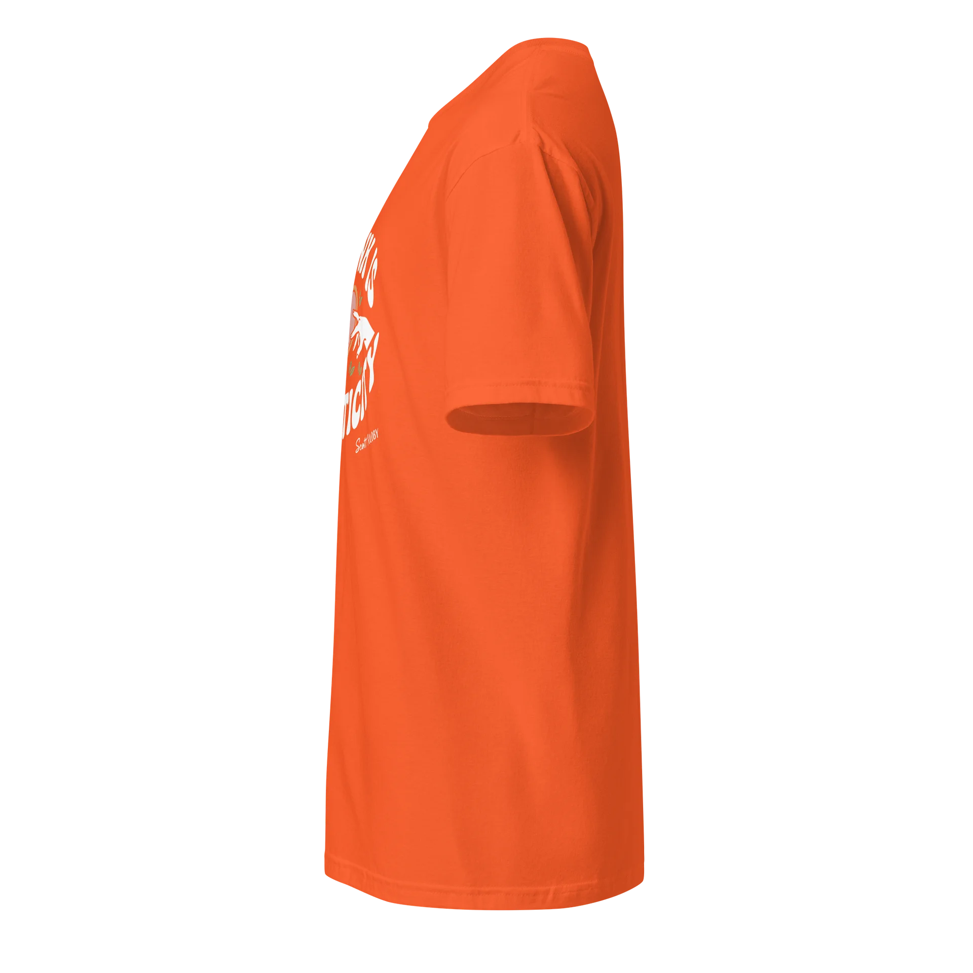 “My Kink Is Authenticity” Orange Soft-Style T- product image (3)