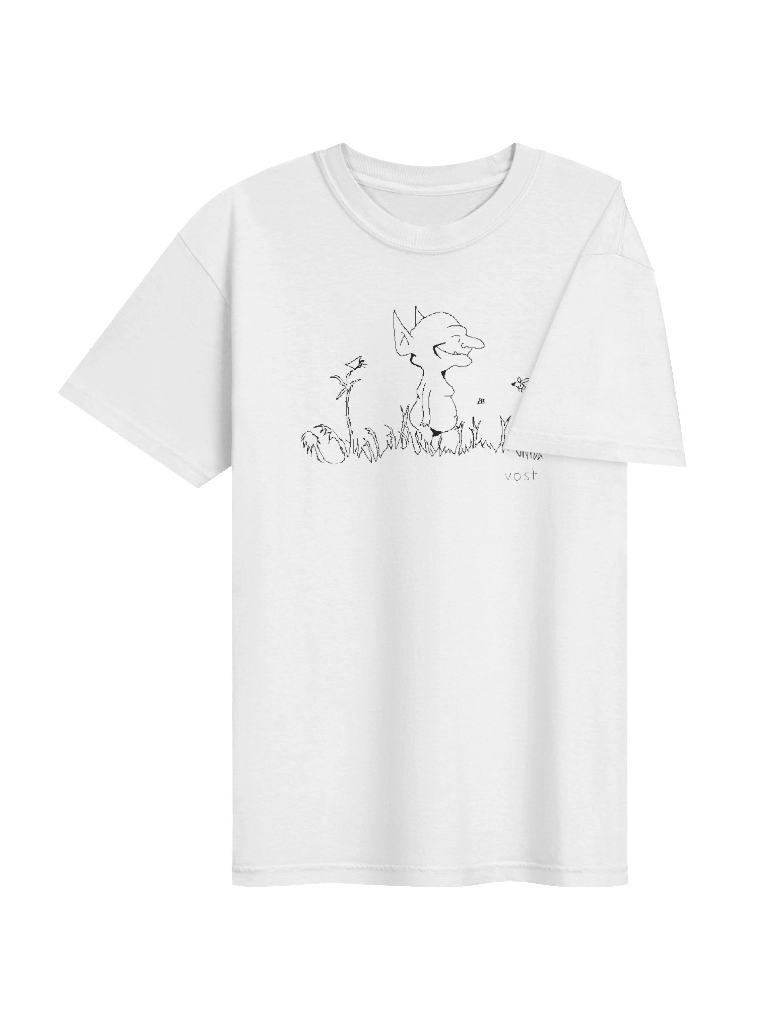 Abuse Goblin in Field - Linework product image (12)