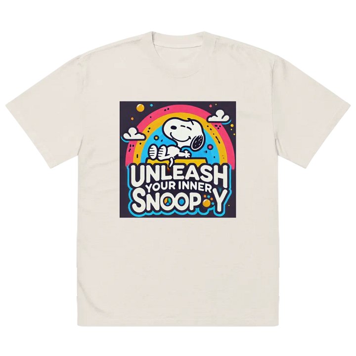 Snoopy's Rainbow Retreat T-Shirt product image (2)