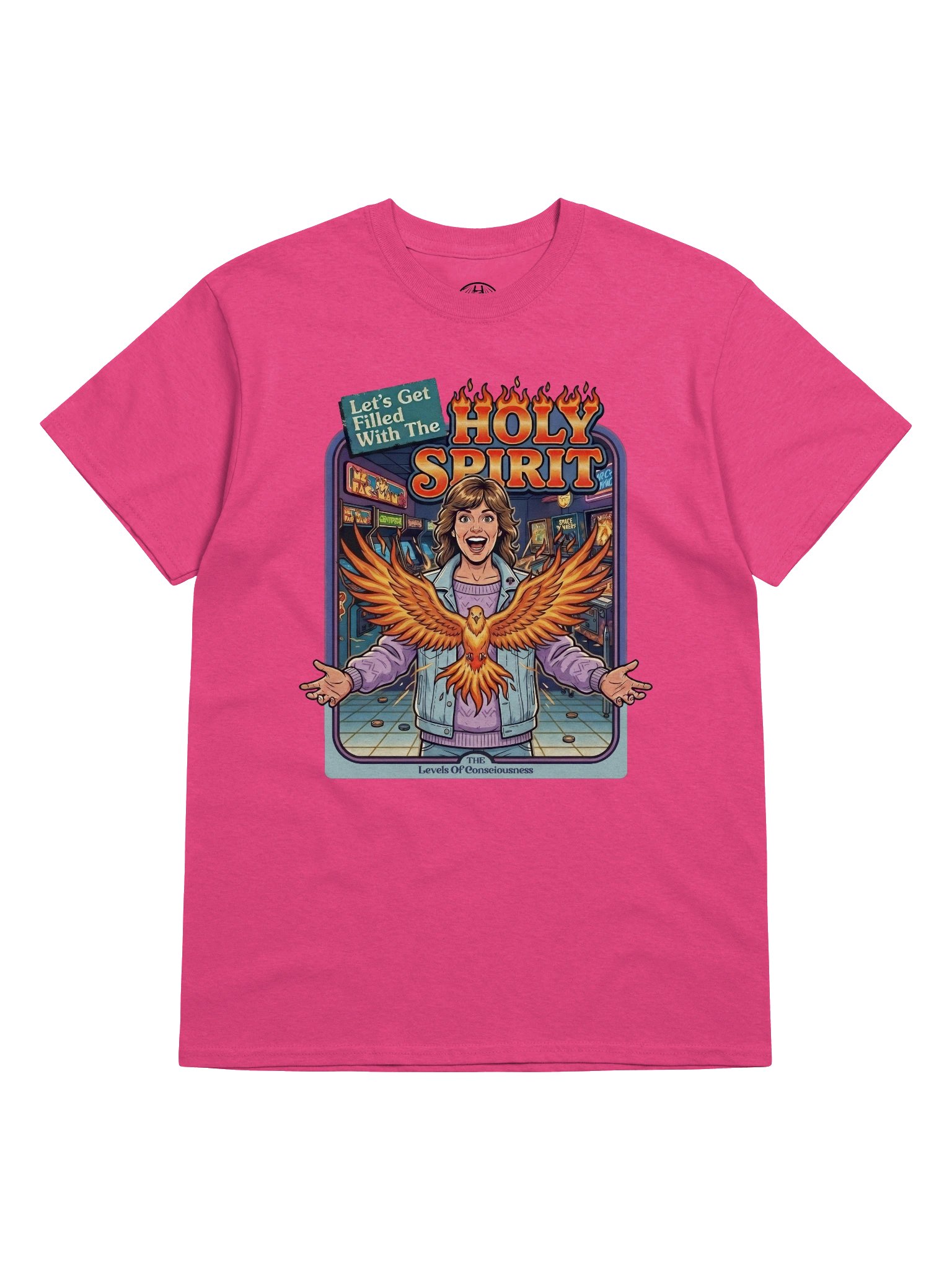 "Lets Get Filled With The Holy Spirit" Girl Tee product image (37)