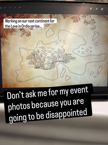Listen…

Ya favorite author is notoriously BAD at taking photos and remembering to take them. This is every photo I took yest...