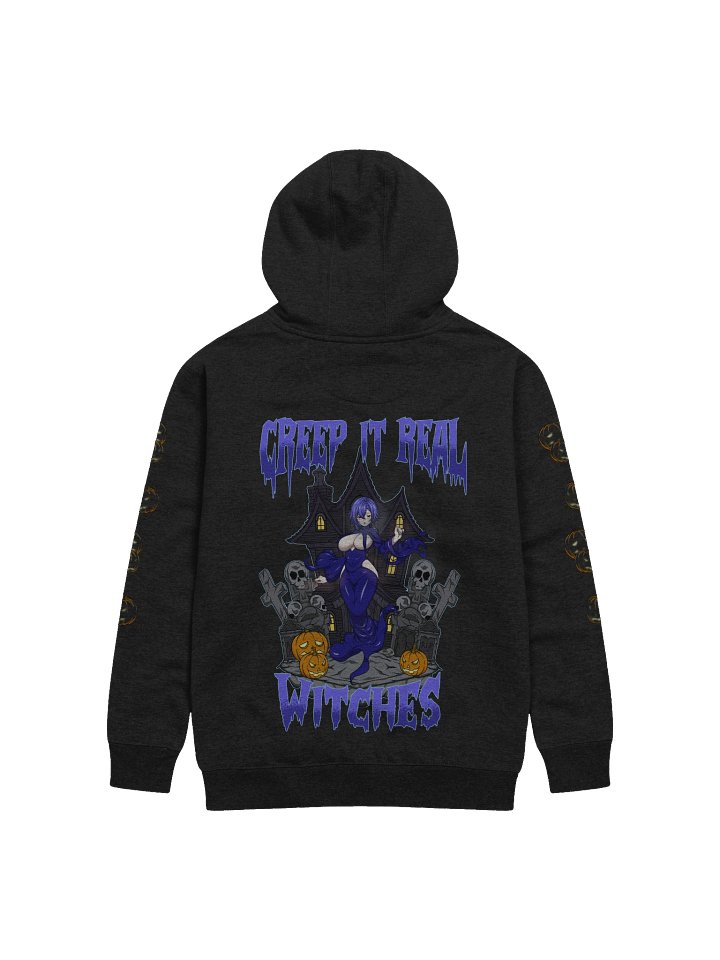 Creep It Real Halloween Hoodie (Blue) product image (2)