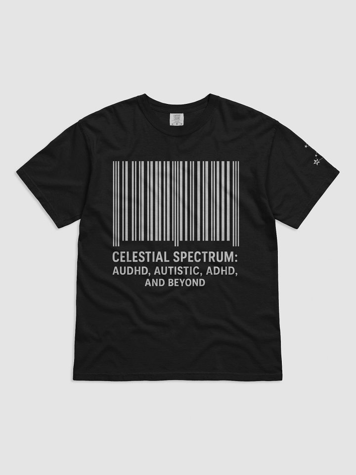Autism Has Its Own Barcode Shirt – Celestial Era Drop | Neurodivergent Pride Tee product image (1)