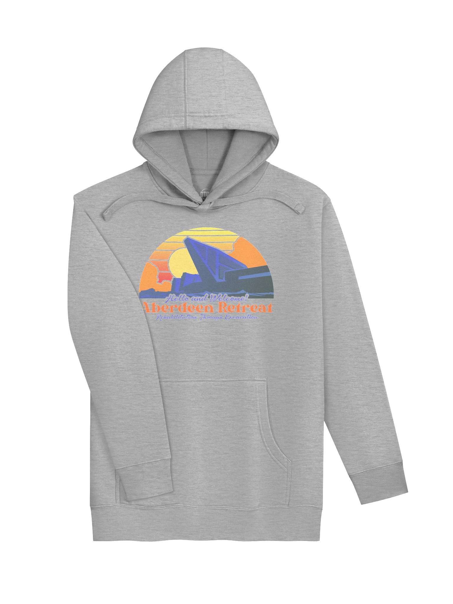 Aberdeen Retreat Orange Sunset - Premium Hoody product image (3)