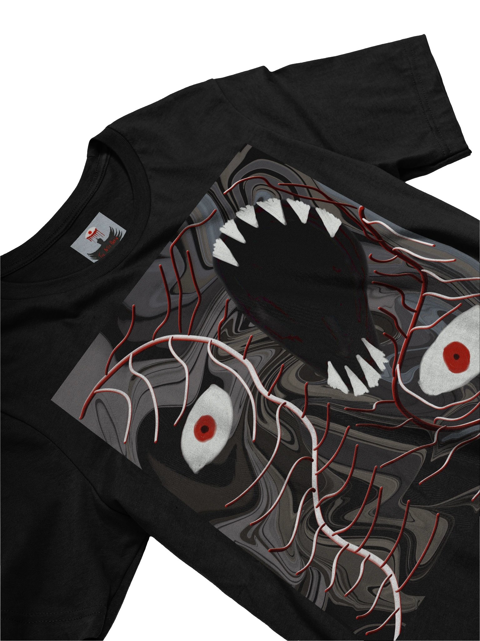 Marbled Eyes Surreal Graphic Tee product image (3)