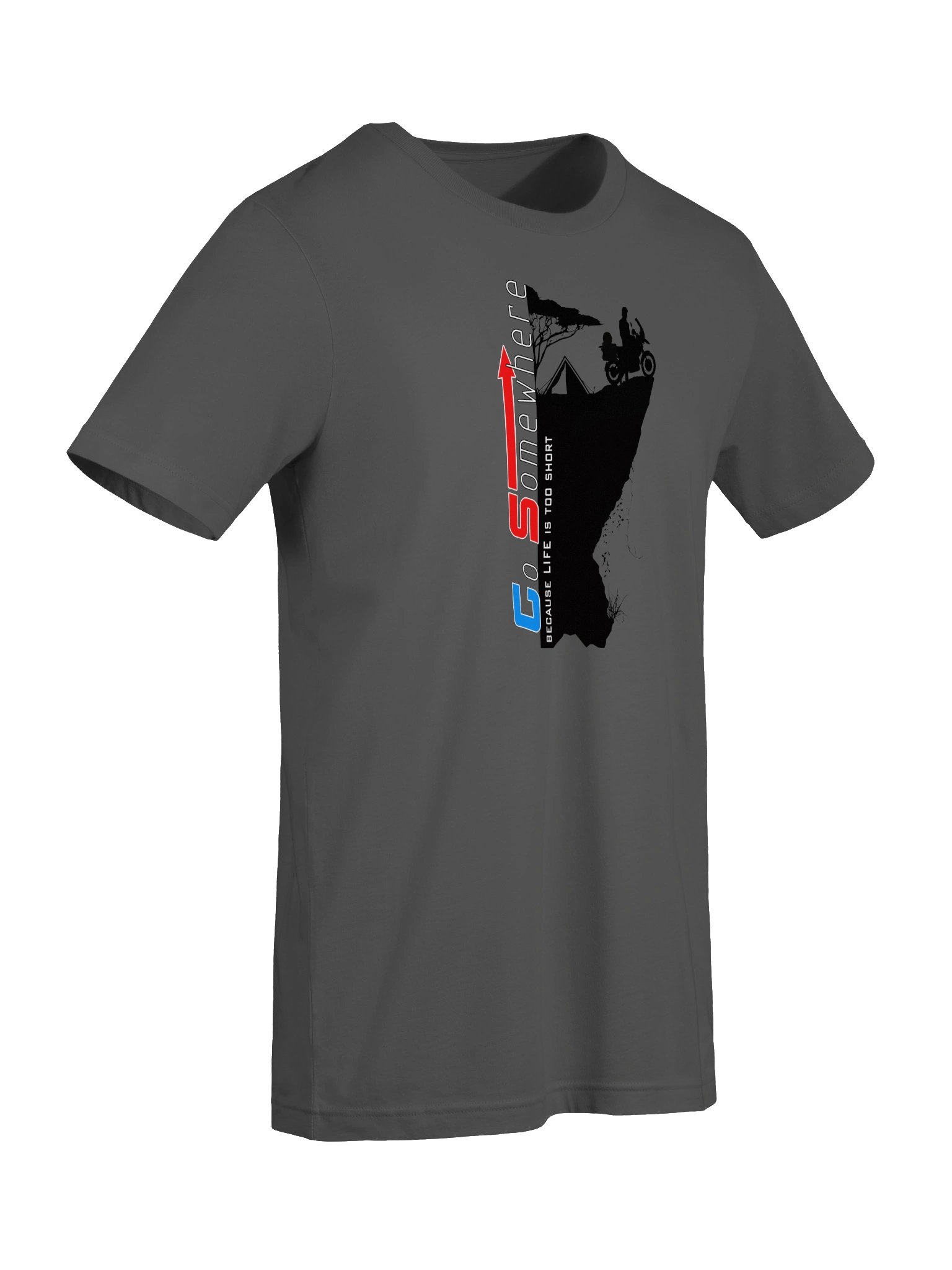 GS. Go Somewhere. Because life is too short. | WOMEN’S T-Shirt product image (60)