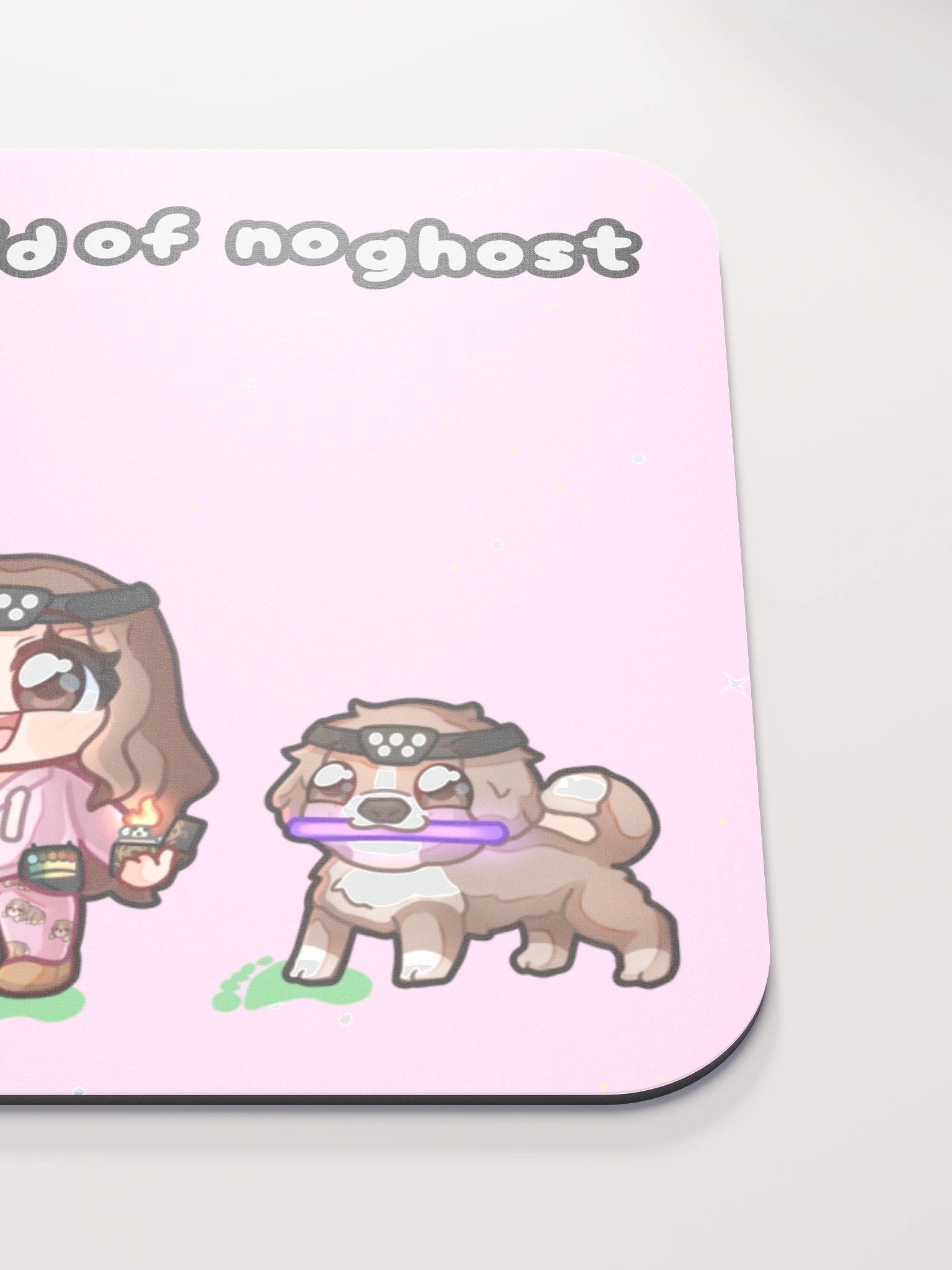 Pink Spooky Mouse Pad product image (6)