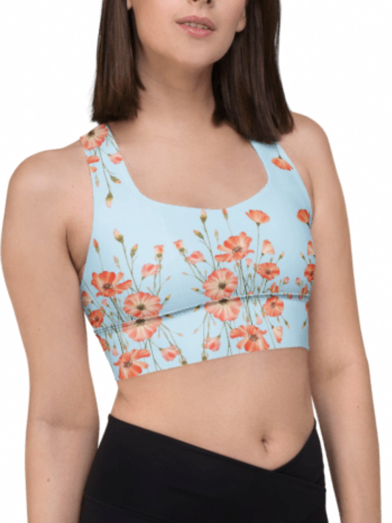 Spring Explosion Recycled Longline Sports Bra product image (5)
