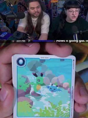 JERRY is here! @allykataru #digimon #funny #cardpull #reaction #tcg