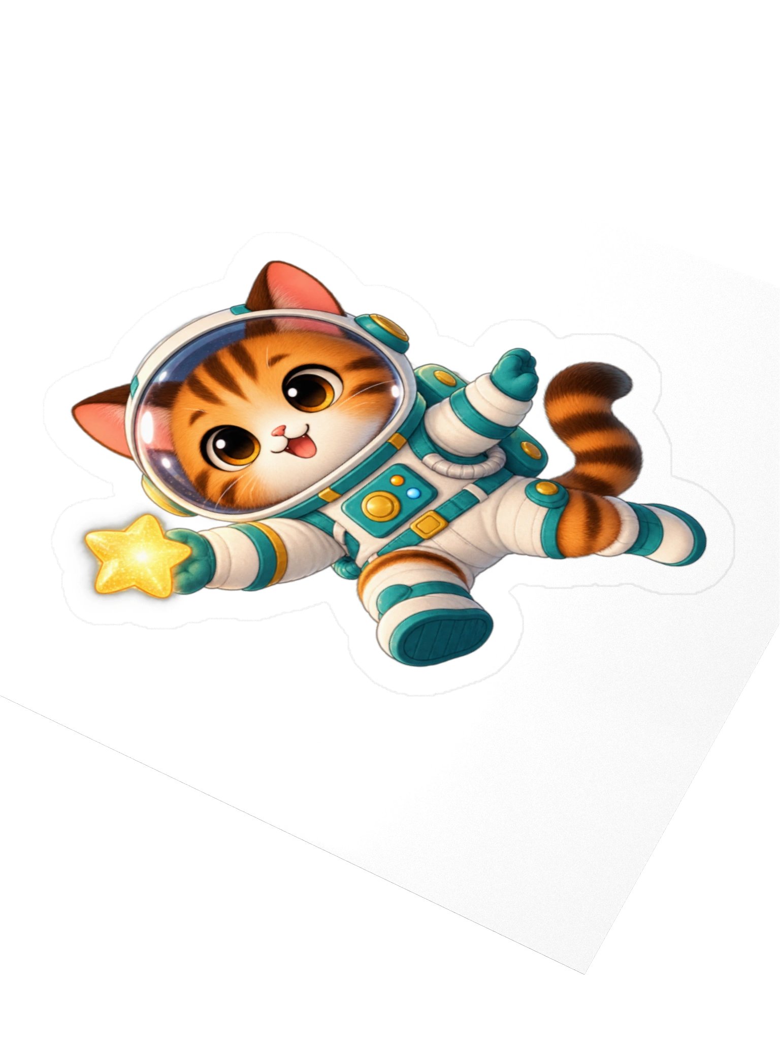 Space Explorer Mochi Sticker product image (9)