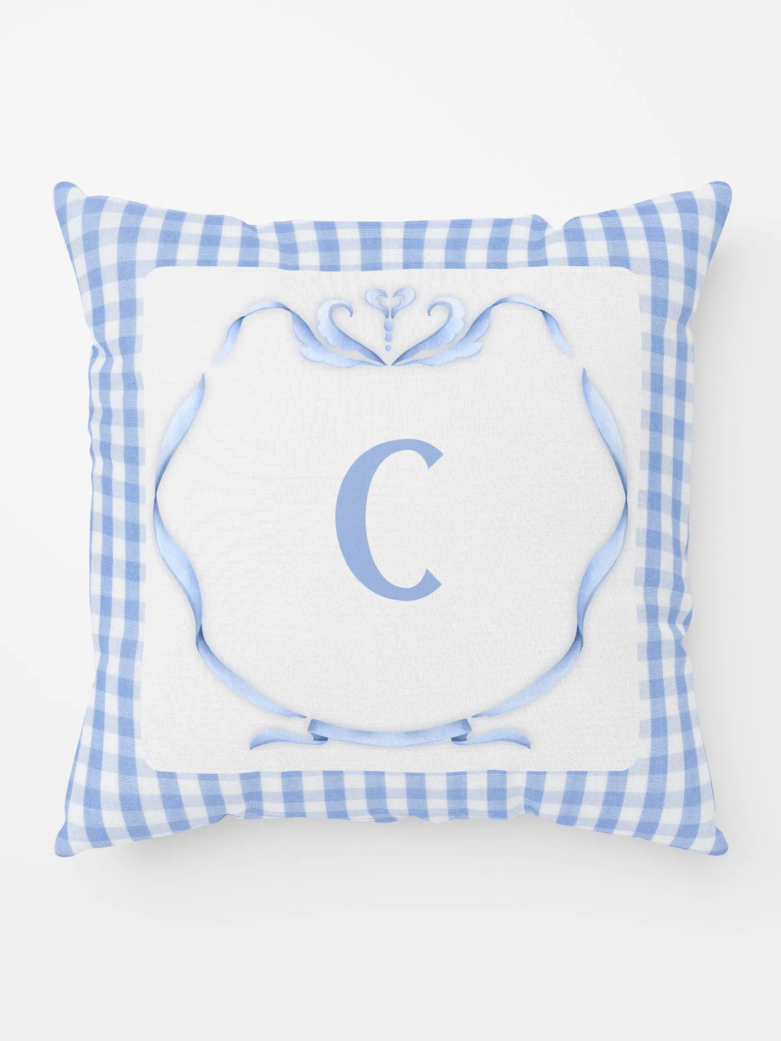 Blue Preppy Charm Pillow C product image (5)