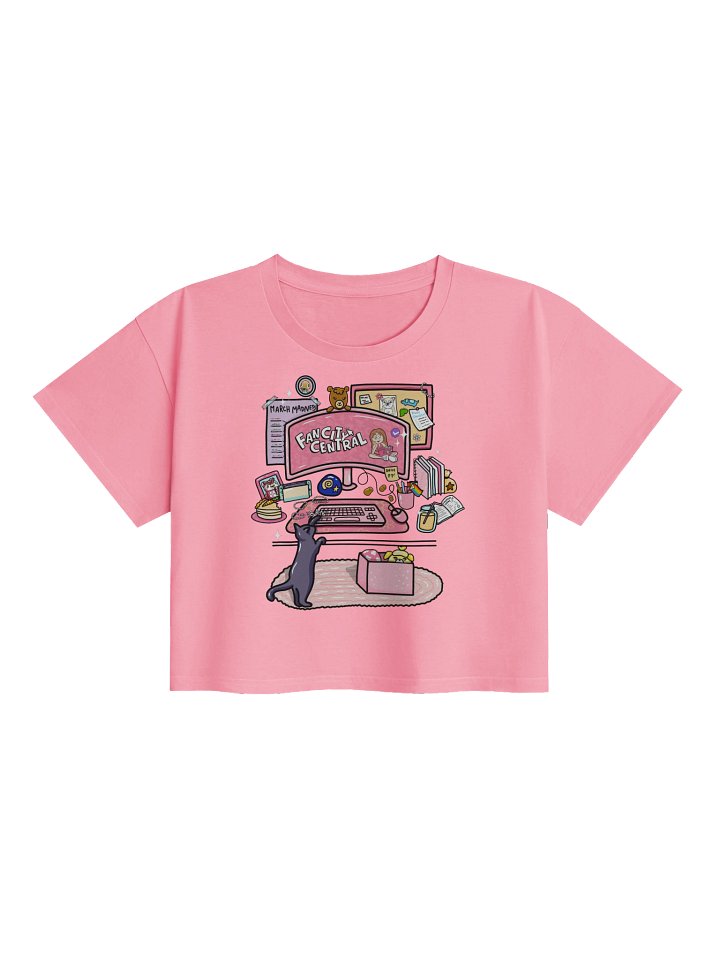 Fancitycentral Print Crop Tee product image (1)