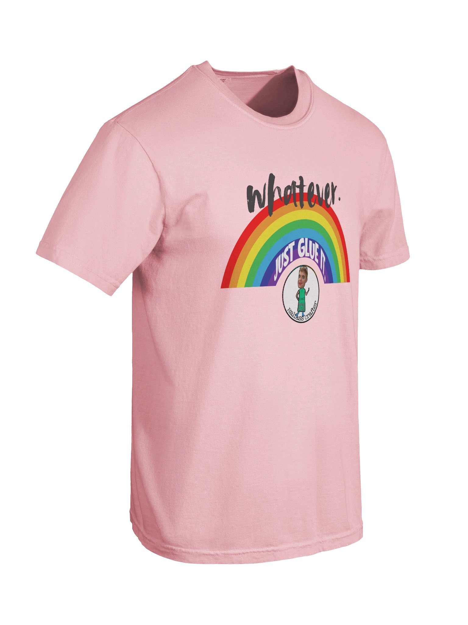 LIMITED EDITION! Whatever. Rainbow. Light Shirt product image (8)