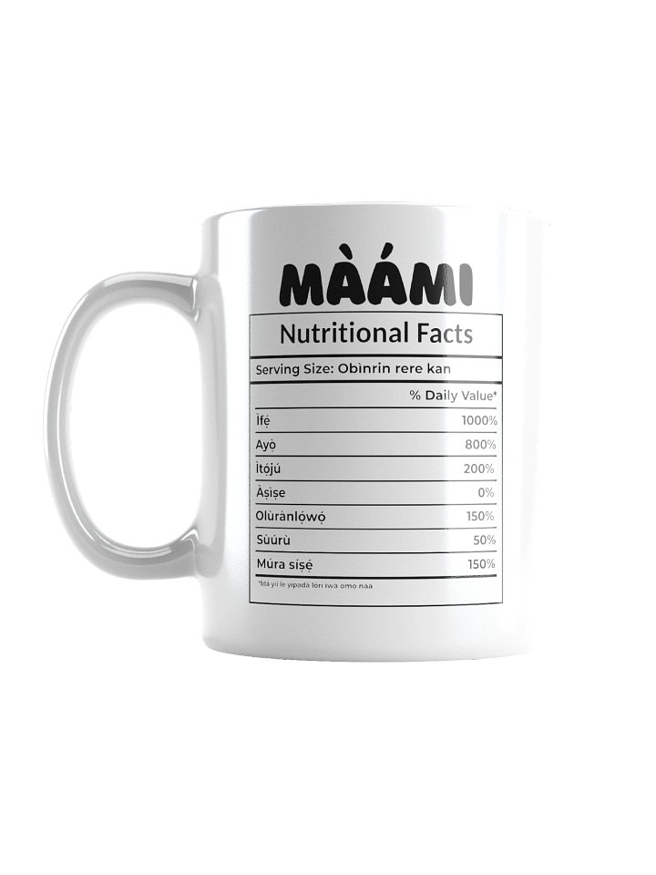 Màámi - nutritional facts product image (1)
