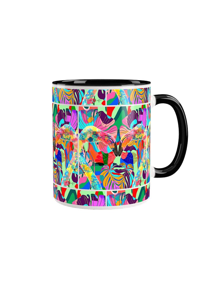 Kaleidoscope Blooms Ceramic Mug product image (3)