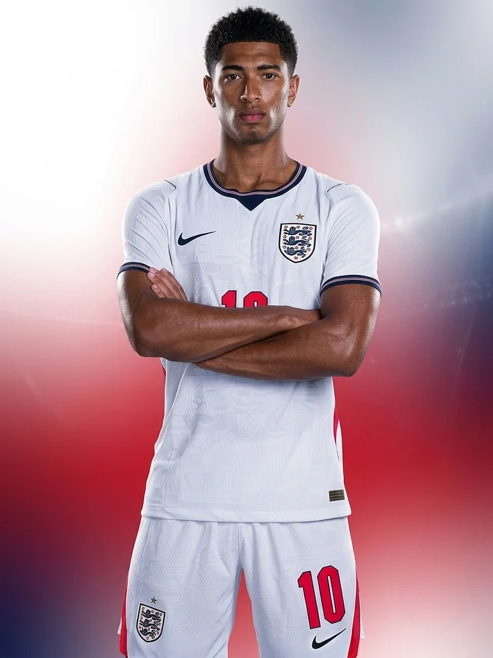Jude Bellingham #10 England World Cup 2026 Jersey | Three Lions Edition product image (1)
